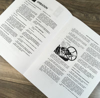 Operators Manual For John Deere 46 Farm Loader Owners Book Maintenance Printed