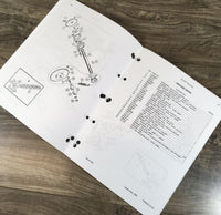 Case TL100 Trencher Service Manual Parts Catalog Repair Shop Set Workshop Book