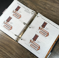 Case W9B W10B Wheel Loader Service Manual Parts Catalog Set Service Shop Book