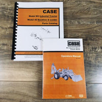 Case W3 Diesel Industrial Wheel Tractor Manual Parts Catalog Operators Owner Set