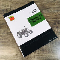 Oliver 1365 Tractor Operators Manual Owners Book Maintenance Adjustments Lube