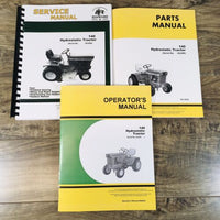 Service Parts Operators Manual Set For John Deere 140 Hydro. Tractor SN 22,401-