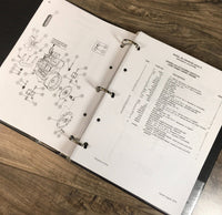 Drott Case 35D Crawler Excavator Service Manual Parts Catalog Set Shop Book