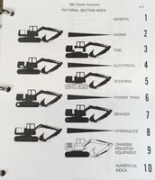 Case 688 Excavator Service Manual Parts Catalog Repair Shop Set Workshop Book