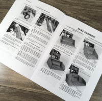 Operators Manual For John Deere 36 Farm Loader Owners Book Maintenance Printed