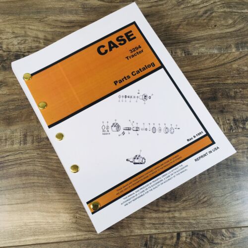 Case 3294 Tractor Parts Manual Catalog Book Assembly Schematic Exploded Views