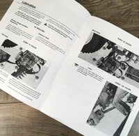 Service Parts Operators Manual Set For John Deere 250 Mower Owners Repair Shop