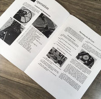 Operators Manual For John Deere 600 Hi-Cycle Tractor Owners Book SN 301-1600 JD