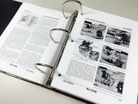 Oliver 550 Tractor Service Parts Operators Manual Set Repair Workshop Shop Book