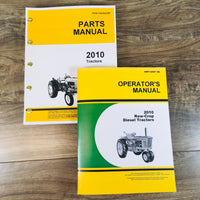 Parts Operators Manual Set For John Deere 2010 Row-Crop Diesel Tractors Book Jd