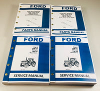 Ford Tw5 Tw15 Tw25 Tw35 Tractor Service Manual Parts Catalog Shop Book Set