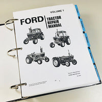 FORD TRACTOR 2600 3600 4100 4600 5600 SERVICE MANUAL REPAIR SHOP TECHNICAL BOOK