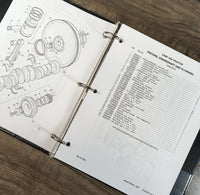 David Brown Case 1690 Tractor Service Manual Parts Catalog Repair Shop Book Set