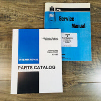 INTERNATIONAL C153 GAS ENGINE SERVICE PARTS MANUAL SET FOR 444 504 2504 TRACTORS