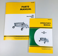 Parts Operators Manual Set For John Deere 650 Side Delivery Rake Owners Book Jd
