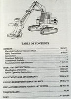Case Drott 40LC Series B 40LCB Feller Buncher Operators Manual Owners Book