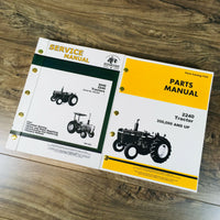 SERVICE PARTS MANUAL SET FOR JOHN DEERE 2240 TRACTOR OWNERS S/N350,000 & UP SHOP