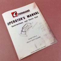 FARMHAND F228-A HEAVY DUTY LOADER OPERATORS OWNERS MANUAL INSTRUCTION PARTS LIST-01.JPG