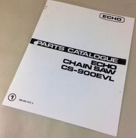ECHO CS-900EVL CHAIN SAW PARTS CATALOG MANUAL CHAINSAW PART LIST ILLUSTRATIONS-01.JPG