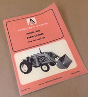 ALLIS CHALMERS MODEL 460 FARM LOADER OPERATORS OWNERS MANUAL FOR 160 TRACTOR