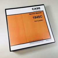 CASE 1845C UNI-LOADER SKIDSTEER SERVICE REPAIR MANUAL TECHNICAL SHOP BOOK OVRHL