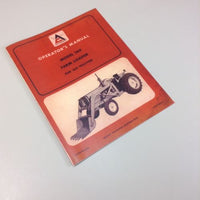 ALLIS CHALMERS MODEL 160 FARM LOADER FOR 160 TRACTOR OPERATORS OWNERS MANUAL-01.JPG