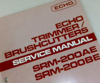 ECHO SRM-200AE SRM-200BE TRIMMER BRUSHCUTTER SERVICE SHOP REPAIR MANUAL OVERHAUL-01.JPG