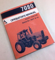 ALLIS CHALMERS 7080 DIESEL TRACTOR OPERATORS OWNERS MANUAL SERIAL NO. 3001 & UP-01.JPG