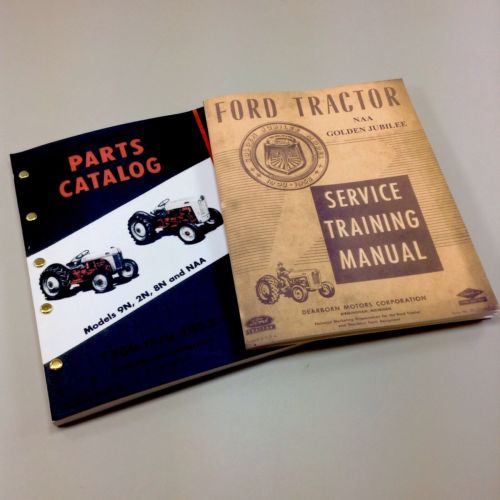LOT FORD NAA GOLDEN JUBILEE TRACTOR SERVICE & PARTS MANUALS REPAIR SHOP CATALOG-01.JPG