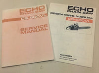 ECHO CHAIN SAW CS-500VL SERVICE & OPERATORS OWNERS MANUAL SHOP REPAIR 2 STROKE