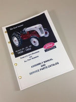 FORD 2N 8N 9N TRACTOR ASSEMBLY SERVICE PARTS MANUAL CATALOG NEW PRINT 1939-1952-01.JPG