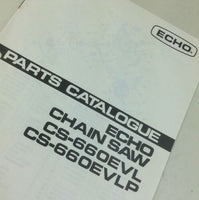 ECHO CS-660EVL CS-660EVLP CHAINSAW PARTS CATALOG MANUAL CHAIN SAW ILLUSTRATIONS-01.JPG