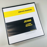 SERVICE MANUAL FOR JOHN DEERE 300 JD300 TRACTOR LOADER BACKHOE TECHNICAL OVHL