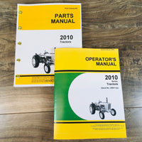 Parts Operators Manual Set For John Deere 2010 Series Tractor S/N 29001-Up