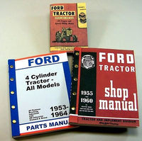 LOT FORD 850 860 TRACTOR OWNER OPERATOR PARTS SERVICE REPAIR SHOP MANUALS