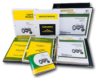 SERVICE PARTS OPERATORS MANUAL JOHN DEERE B BN BW BWH BNH STYLED TRACTOR -201000
