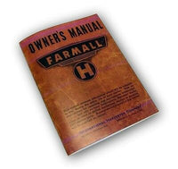 1944 FARMALL MODEL H TRACTOR OWNERS MANUAL OPERATORS MAINTENANCE LUBRICATION