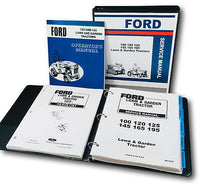 FORD 125 145 LAWN GARDEN TRACTOR SERVICE REPAIR PARTS OPERATORS OWNERS MANUAL