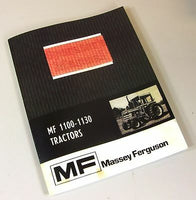 MASSEY FERGUSON MF 1100 1130 TRACTOR OWNERS OPERATORS MANUAL MAINTENANCE-01.JPG