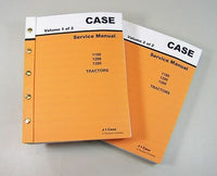 CASE 1190 1290 1390 TRACTOR SERVICE CATALOG MANUALS REPAIR TECHNICAL SHOP