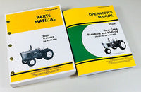 OPERATOR PARTS MANUAL SET FOR JOHN DEERE 3020 TRACTOR CATALOG SN UP TO 67,999