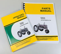 OPERATORS PARTS MANUAL SET FOR JOHN DEERE B BN BW BWH BNH TRACTOR OWNERS CATALOG