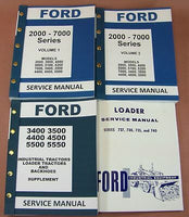 FORD 3400 3500 4400 4500 INDUSTRIAL TRACTOR LOADER SERVICE REPAIR SHOP MANUAL ID