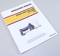 SPERRY NEW HOLLAND 420 HAYLINER SQUARE BALER OWNERS OPERATORS MANUAL MAINTENANCE