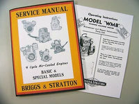 BRIGGS STRATTON MODEL WMB SERVICE REPAIR OWNER OPERATOR OPERATING PART MANUAL-01.JPG