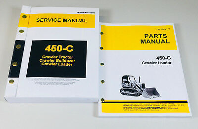 SERVICE MANUAL SET FOR JOHN DEERE 450C CRAWLER LOADER PARTS TECH REPAIR CATALOG-01.JPG