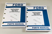 FORD 7810-7910 8210 8530 8630 8730 8830 TRACTOR PARTS ASSEMBLY MANUAL CATALOG