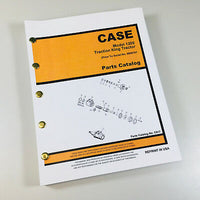 CASE 1200 TRACTION KING TRACTOR PARTS MANUAL CATALOG #C917 S/N BEFORE 9806101