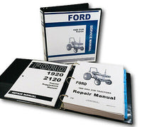 FORD 1920 2120 TRACTOR SERVICE REPAIR MANUAL SHOP BOOK & SUPPLEMENT