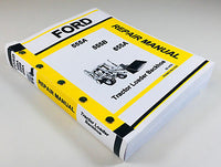 FORD 555A 555B 655A TRACTOR LOADER BACKHOE SERVICE REPAIR SHOP MANUAL TECHNICAL